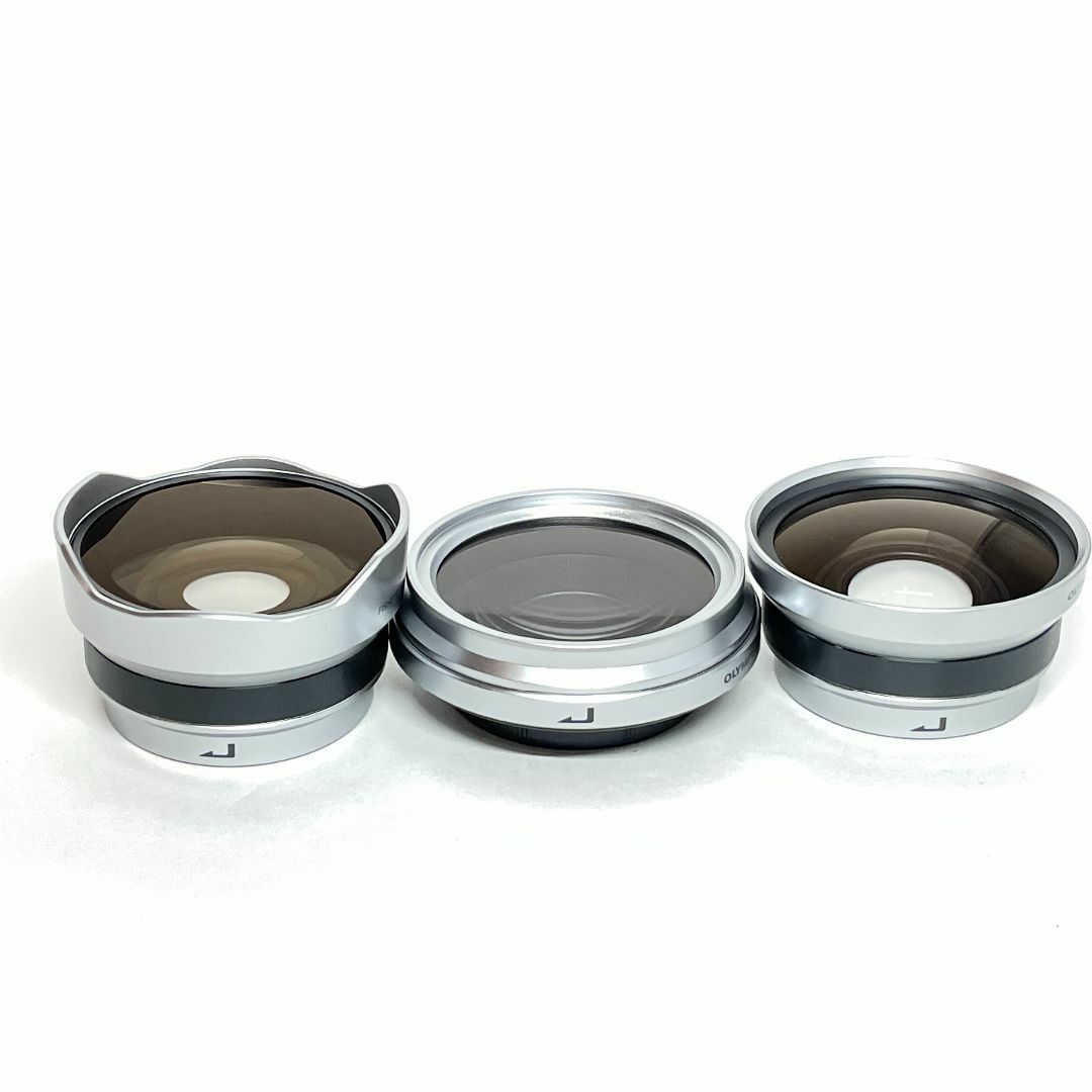 元箱付き 極上品 オリンパス 3CON-P01 コンバーターレンズセット