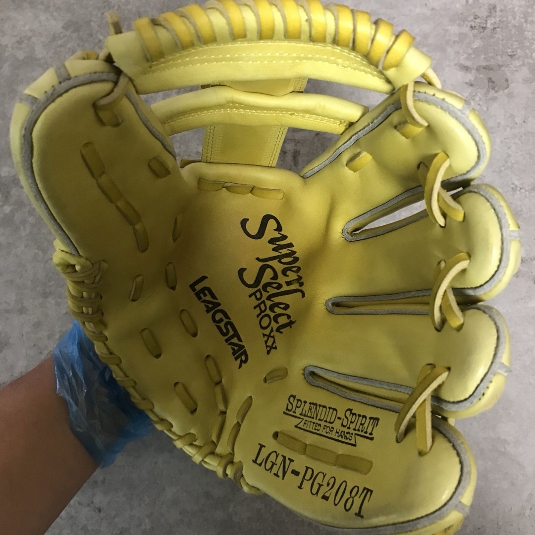 リーグスター 一般 大人用 硬式 野球 グローブ グラブ 未使用品 色褪せ