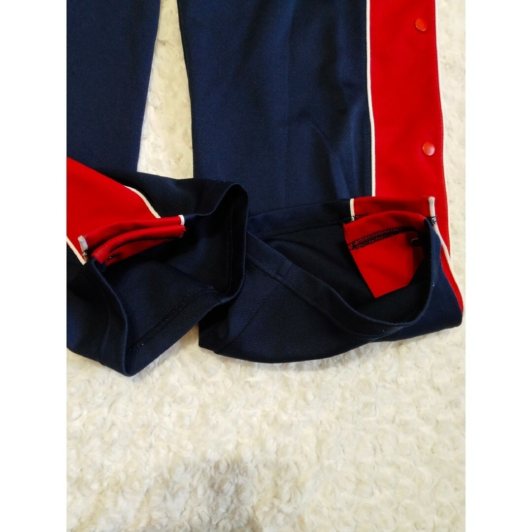 NIKE - 90s NIKE スナップボタン ジャージ セットアップ ネイビー L