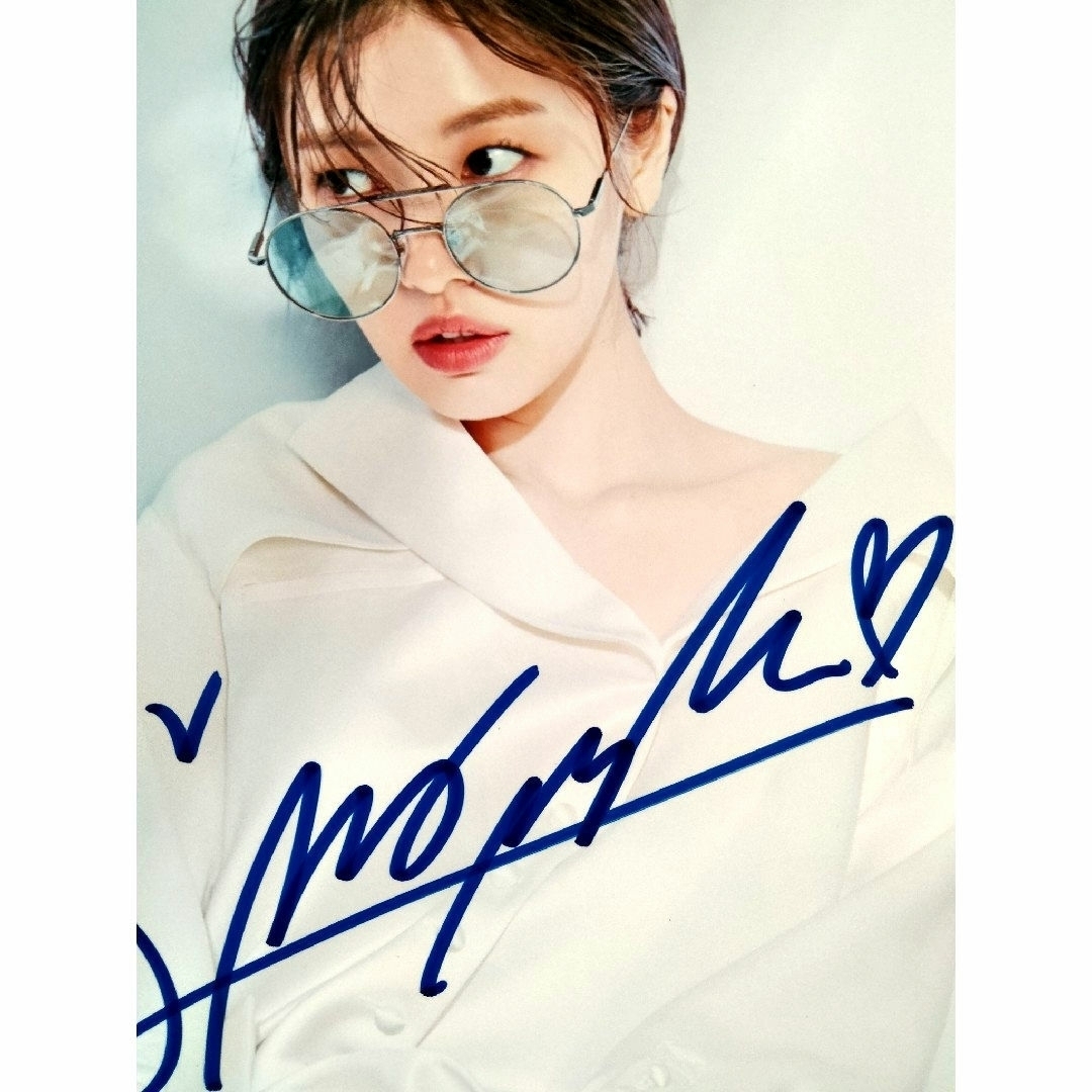 チョン・ソミン直筆サイン入り2Lサイズ写真…Jung so-min…スタンバイ…の