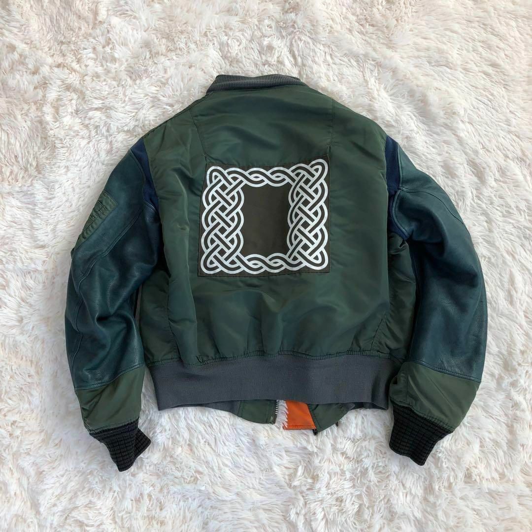 CYDERHOUSE - Cyderhouseサイダーハウス再構築MA-1フライトジャケット