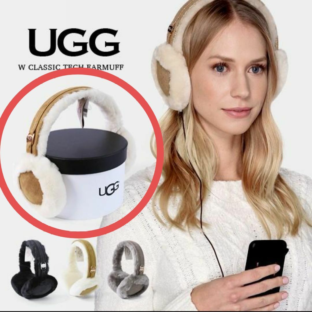 UGG - ☆未使用 UGG アグ 耳あて 17399 ヘッドフォン IJ104の通販 by K