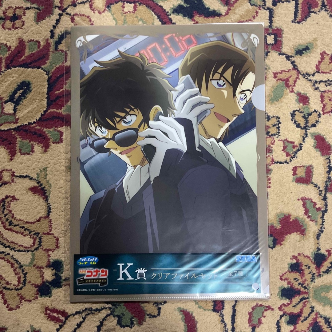 ✨️ 名探偵コナン セガラッキーくじ クリアファイル 松田陣平＆萩原