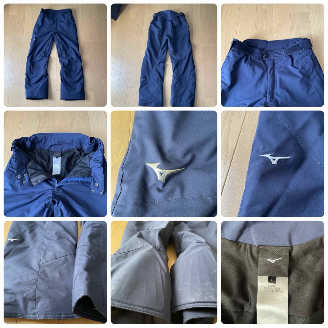 MIZUNO - ミズノ MIZUNO スキーウェア 上下セット デモモデル 中古