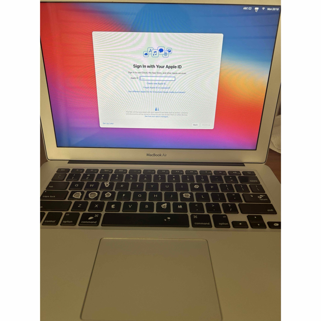 Apple - Apple MacBook Air 13.3インチ 初期化済・動作確認済みの通販