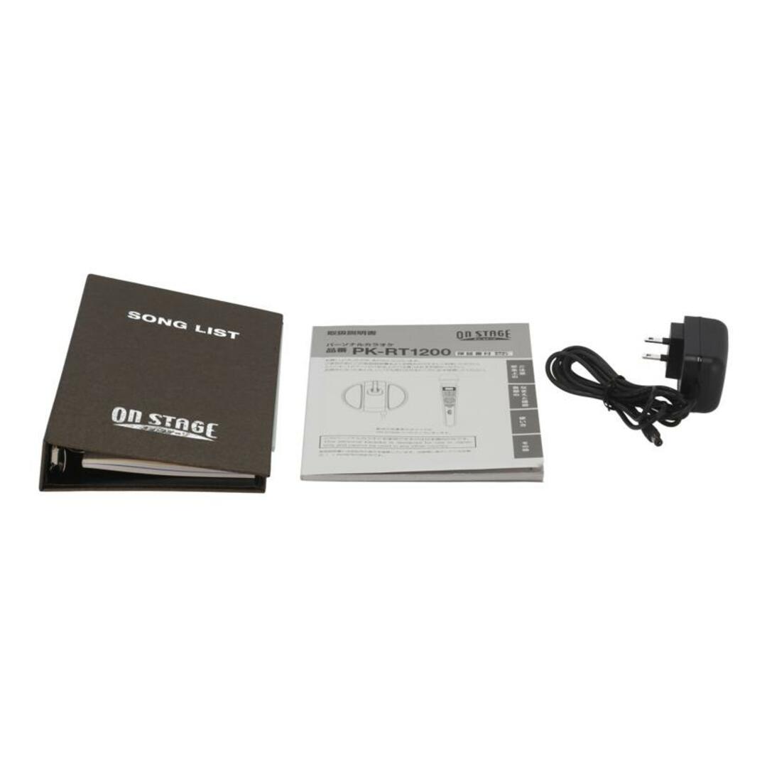 ON STAGE 佐藤商事/パーソナルカラオケ/オンステージ/PK-RT1200/007059