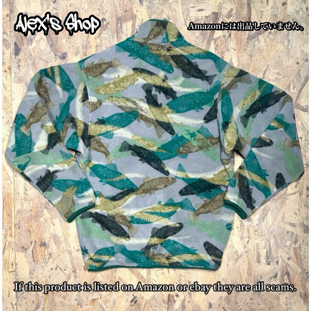 patagonia - シンチラスナップT 魚柄 XSサイズ patagonia トラウトの