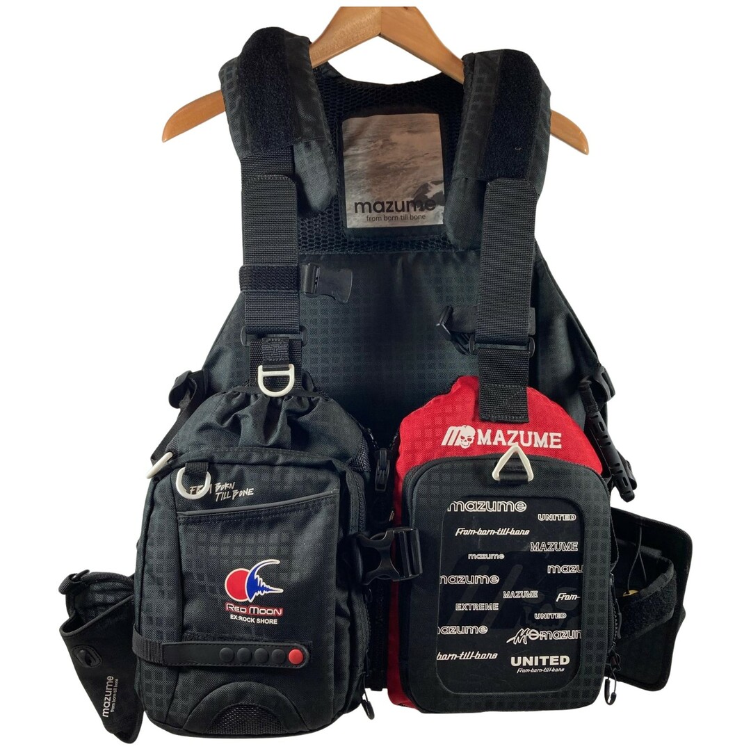 ττmazume マズメ ライフジャケット レッドムーンライフジャケット
