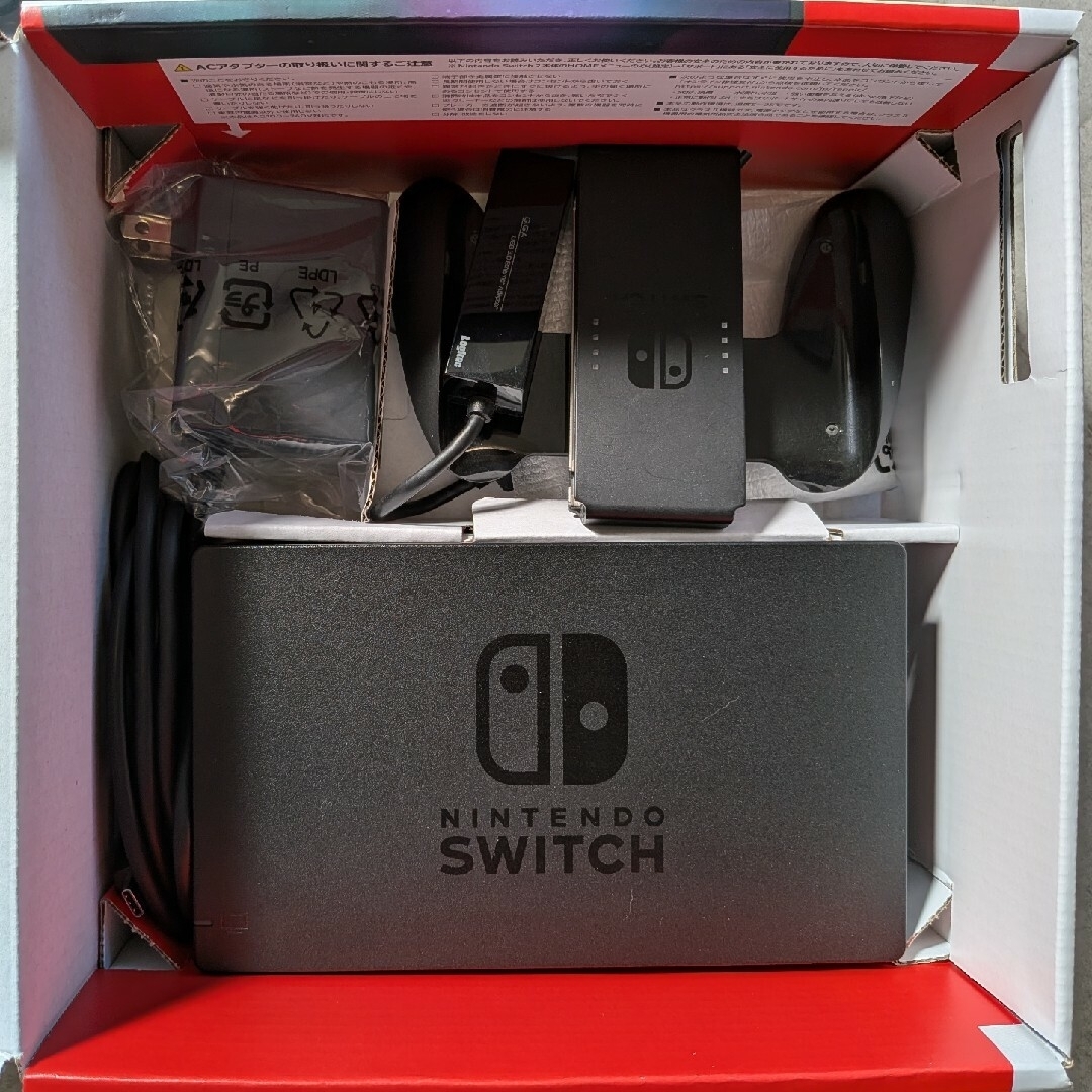 Nintendo Switch - Nintendo Switch グレー＆Logitech 有線LAN