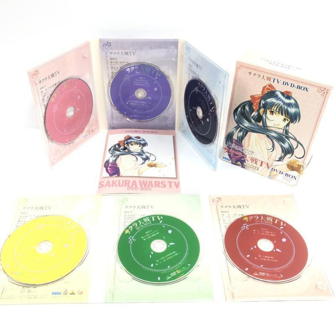 中古】サクラ大戦 TV DVD-BOX＆帝国華撃団 OVA-BOX 全2BOXセット(限定