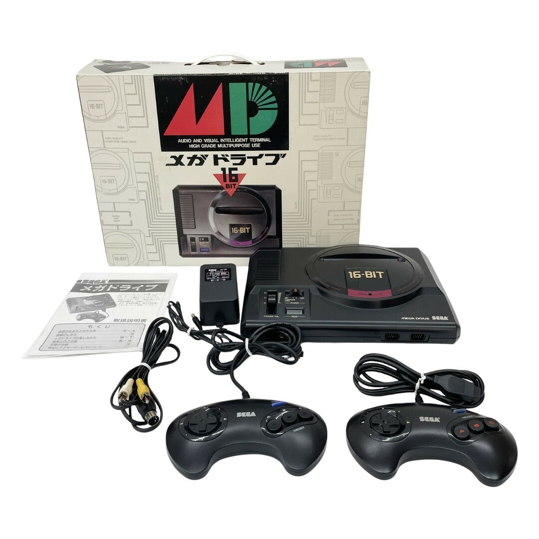 懐かしゲーム機】ジャンク品／メガドライブ 2／16BIT／HAA-2502 懐かし