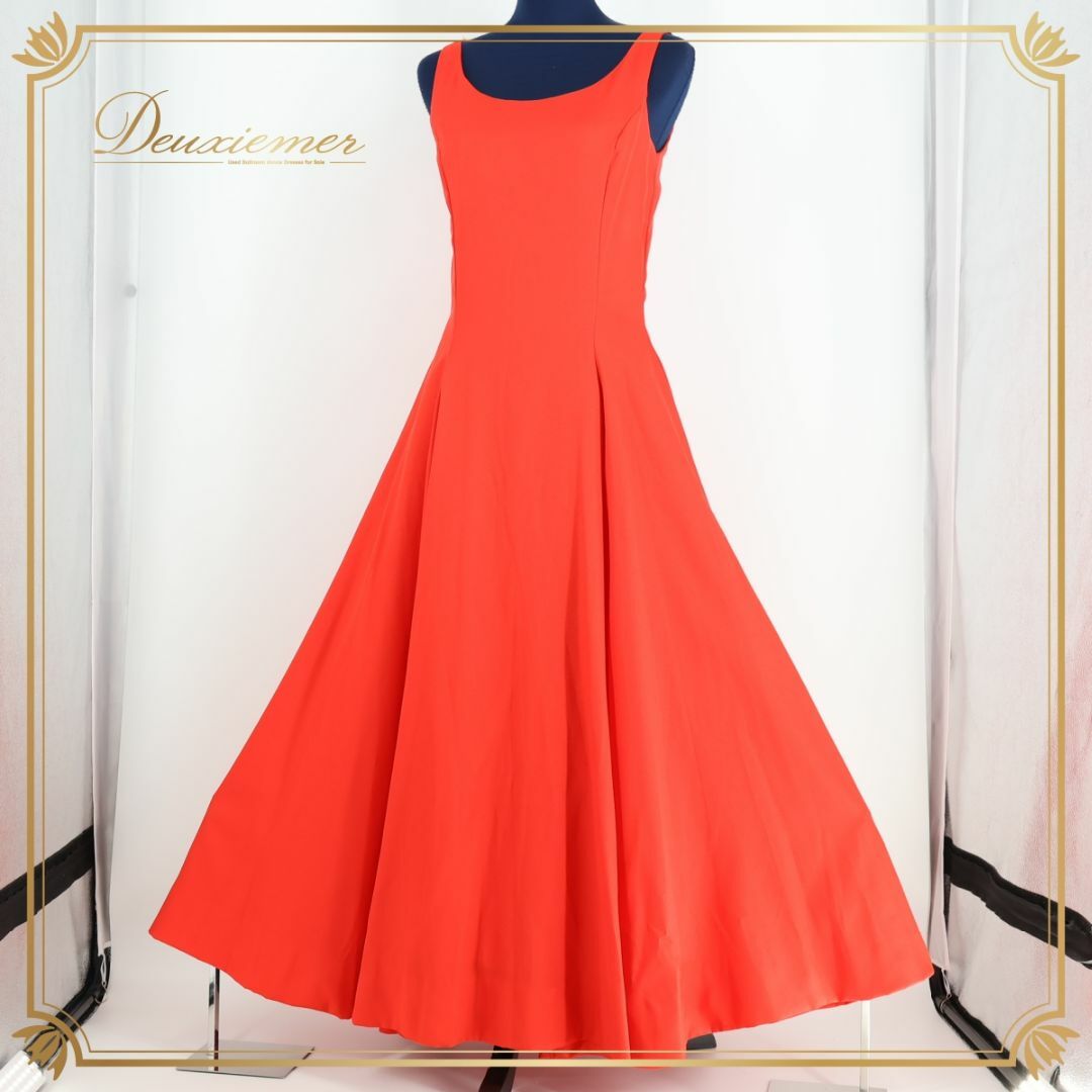 フラダンス 衣装 ワンピース ドレス レッド系 フラ ダンス 赤