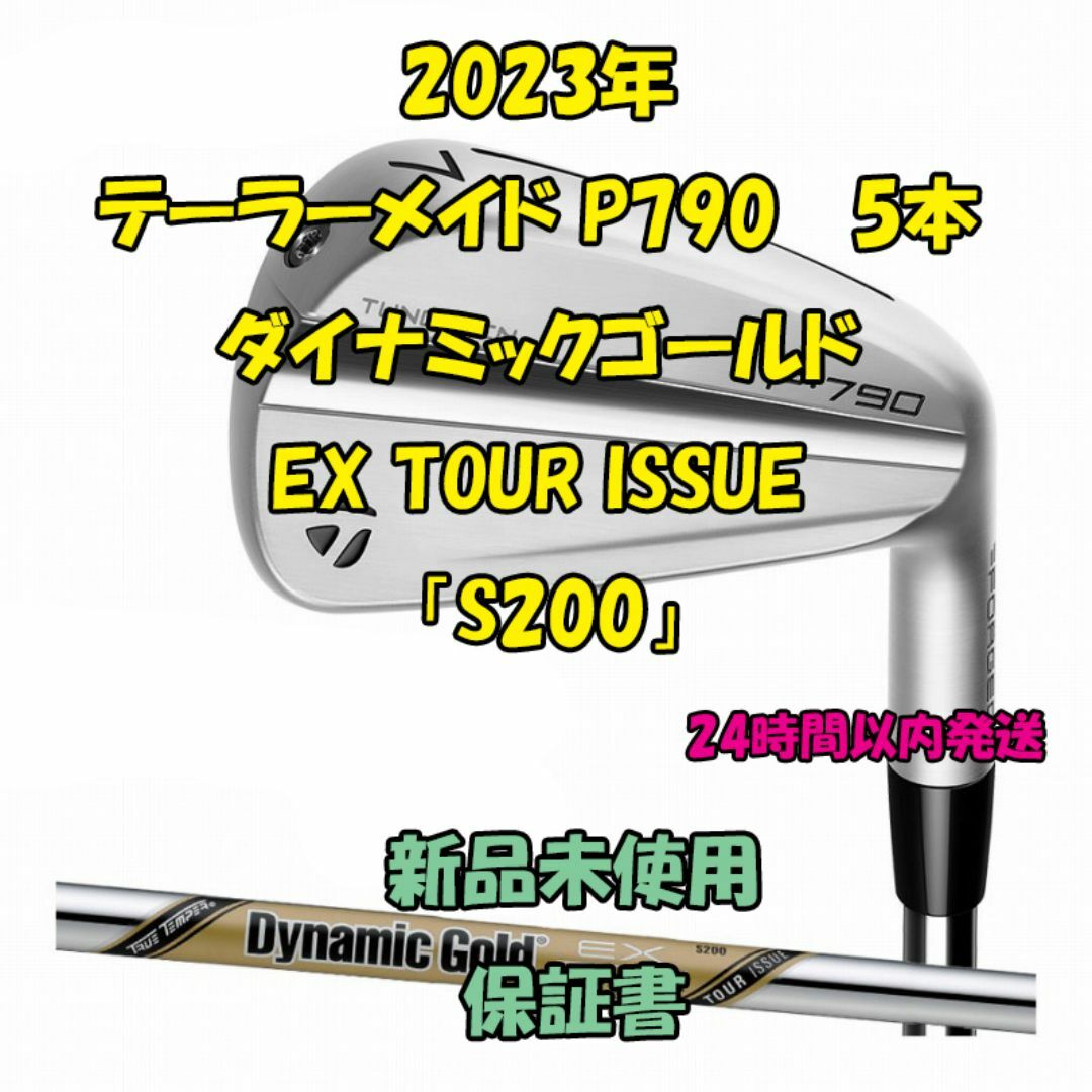 TaylorMade - テーラーメイド P790 5本 Dynamic Gold EX TOUR 「S」の