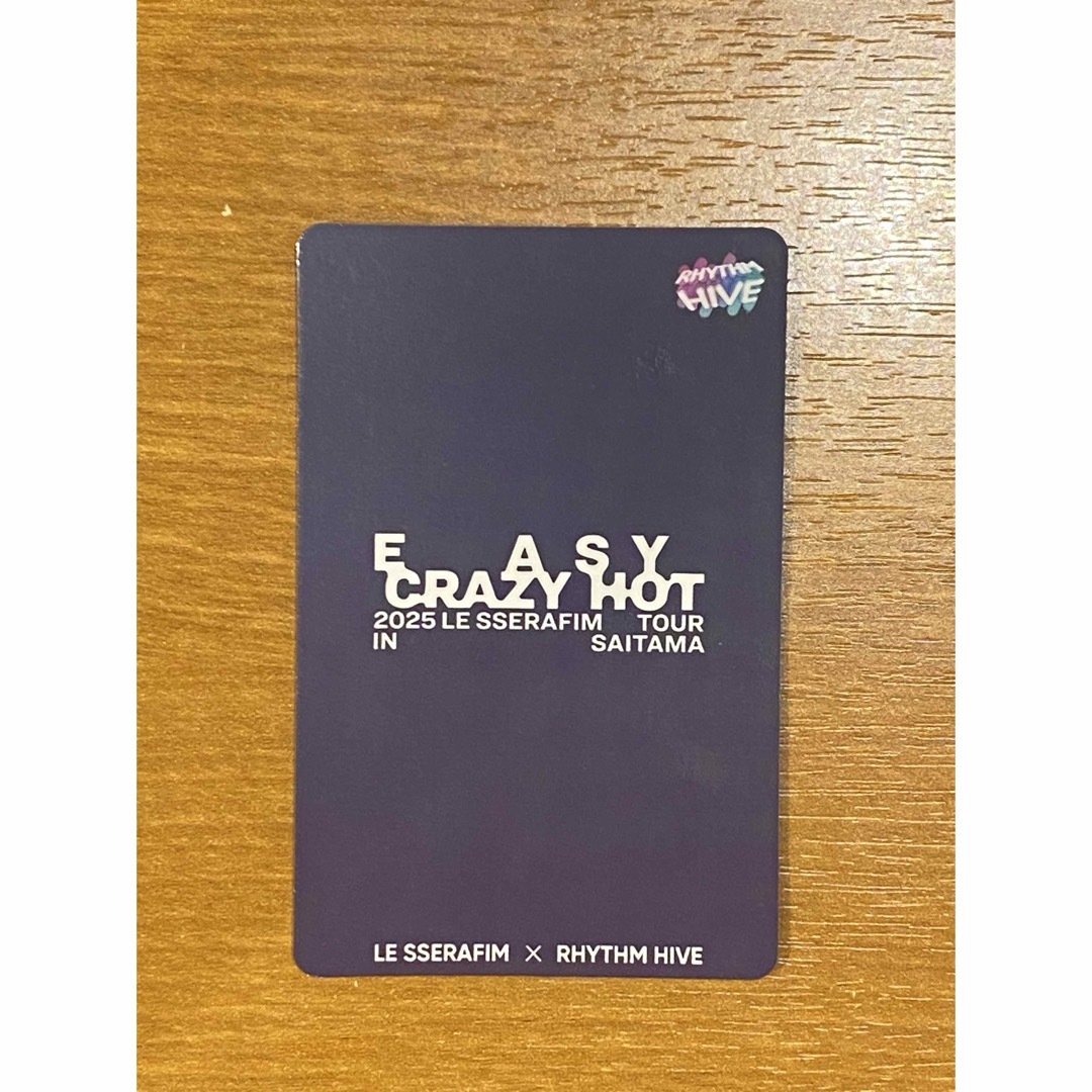 LE SSERAFIM - LE SSERAFIM チェウォン XR 2025 JAPAN TOUR トレカの