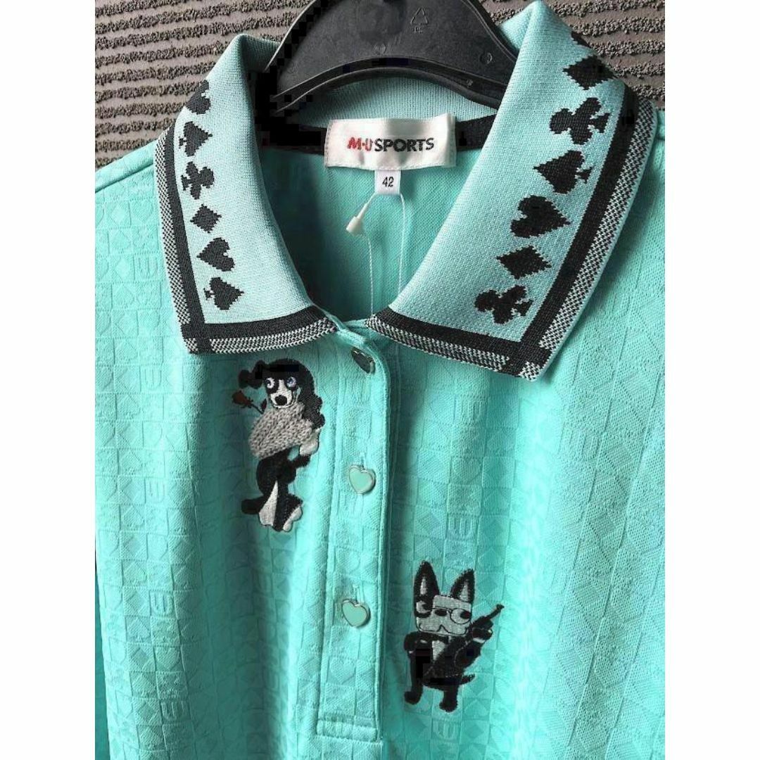M・Uスポーツ - 新品】エム ユースポーツ 価格25300円 トランプ柄 長袖