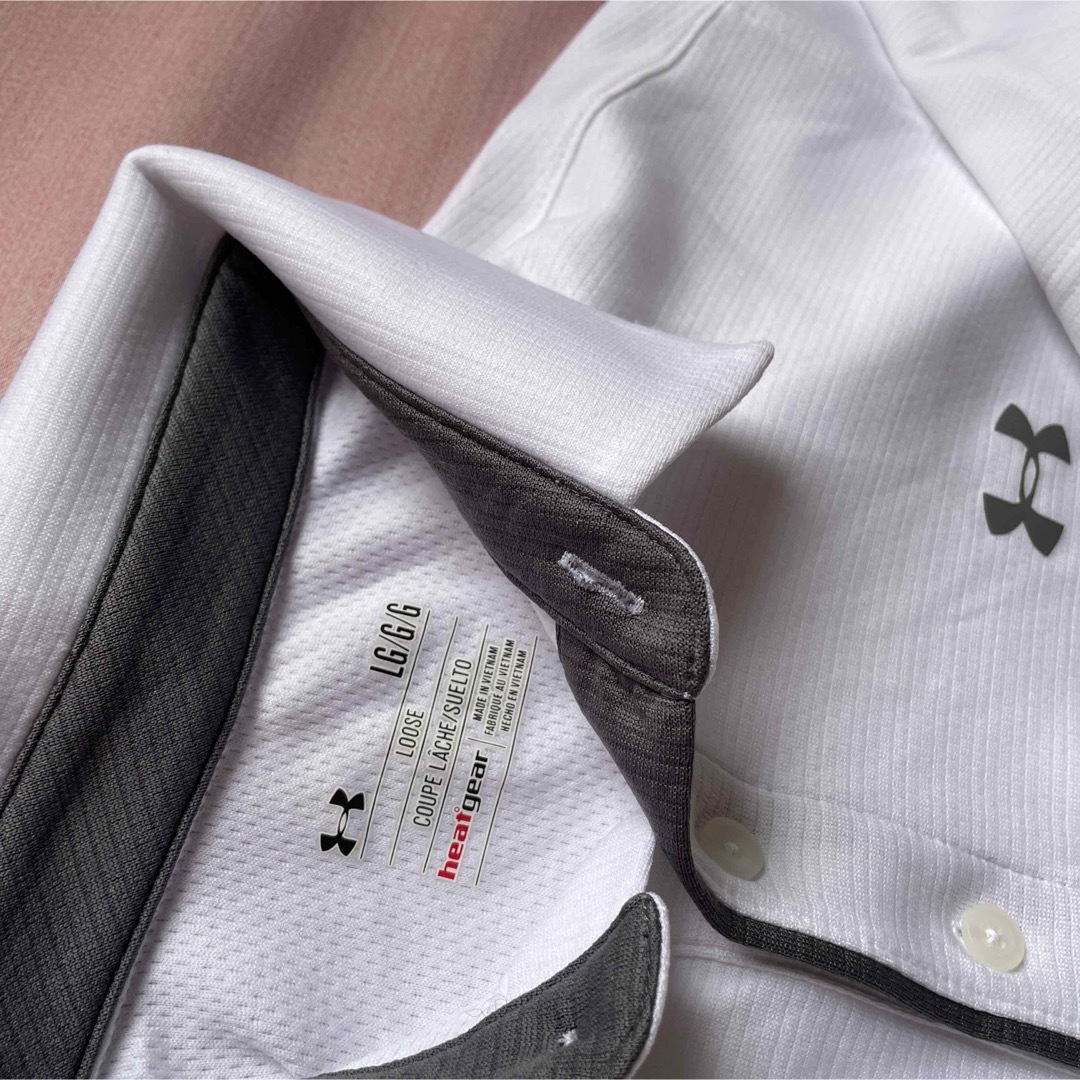 UNDER ARMOUR - アンダーアーマー ゴルフ メンズポロシャツ 超美品 L