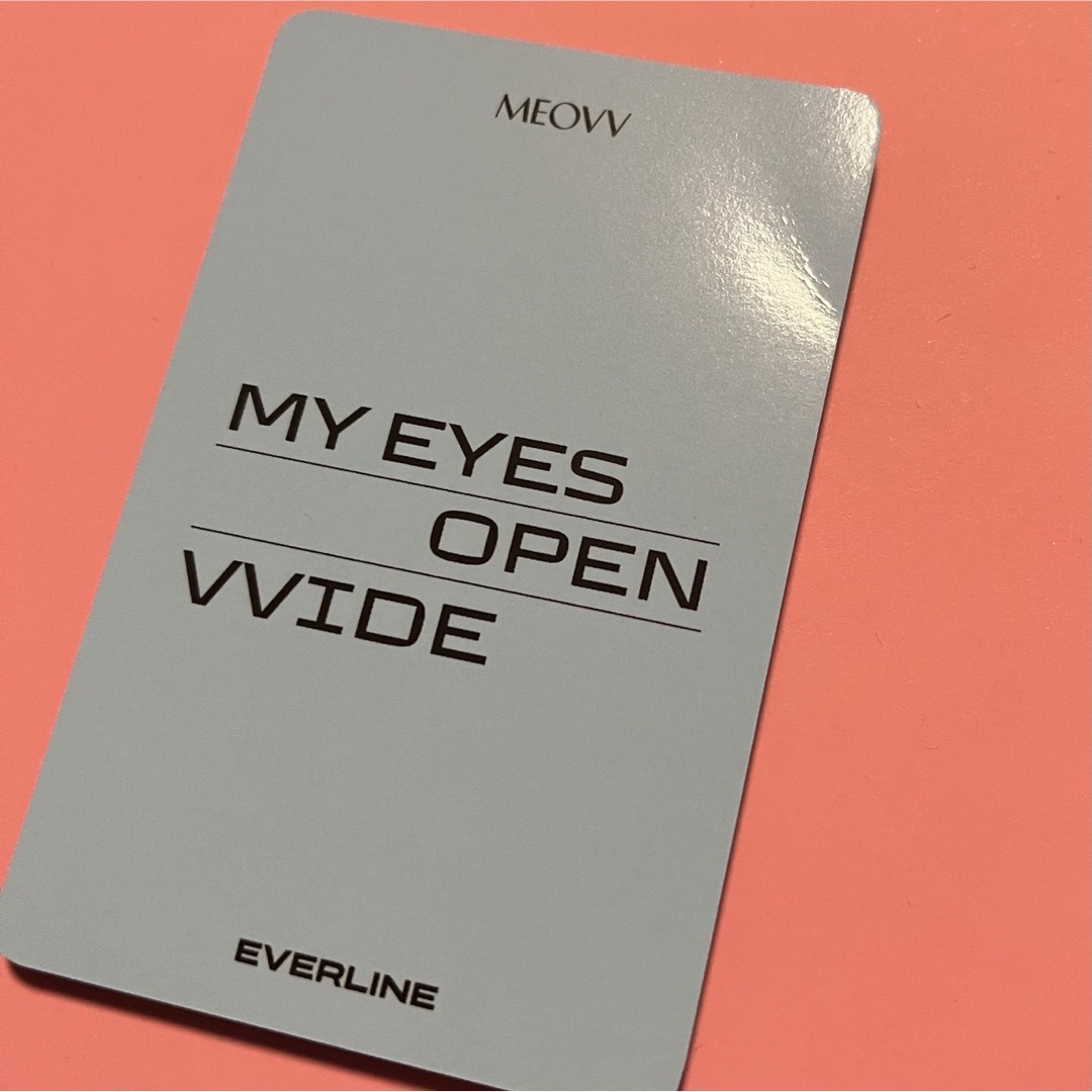 Meovv アンナ トレカ Everline エバーライン ファンサインの通販 by