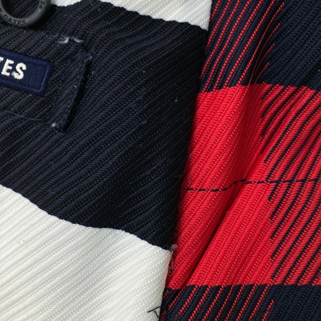 サイズ：0 PEARLY GATES パーリーゲイツ スカート チェック総柄 レッド