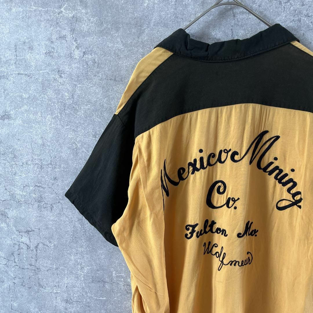 VINTAGE - OLYMPIAN ボーリングシャツ 60s70s USA製 開襟 Mメンズの