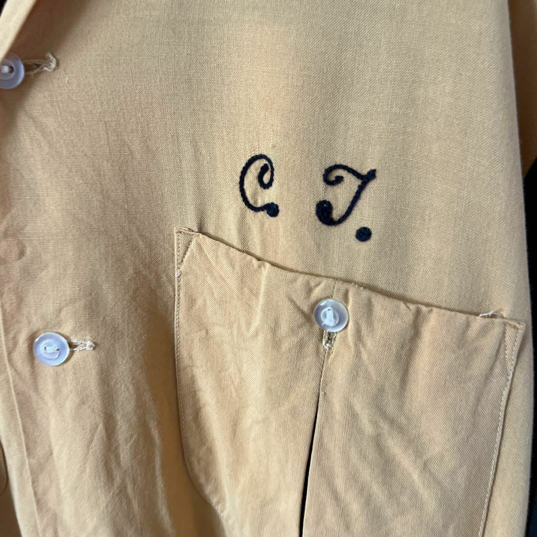 VINTAGE - OLYMPIAN ボーリングシャツ 60s70s USA製 開襟 Mメンズの