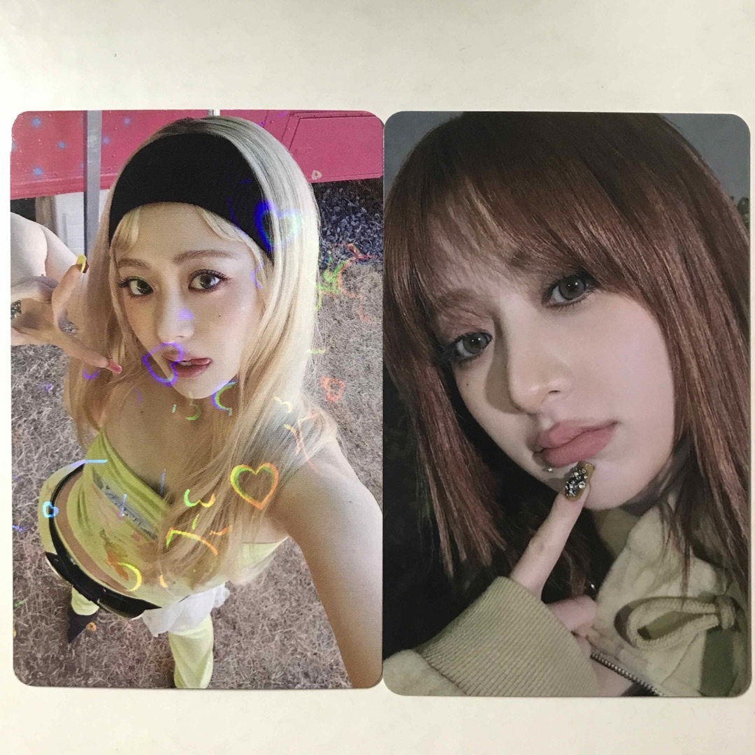 LE SSERAFIM DIFFERENT 特典トレカ ユンジンの通販 by よう｜ラクマ