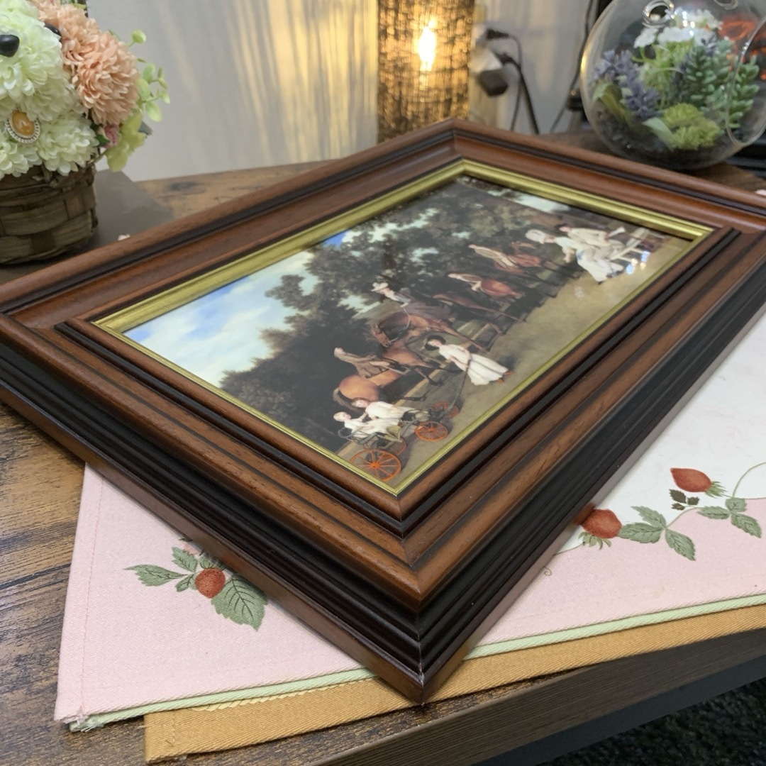 WEDGWOOD - 希少 ウェッジウッド ノーブルライン 陶板 ファミリー