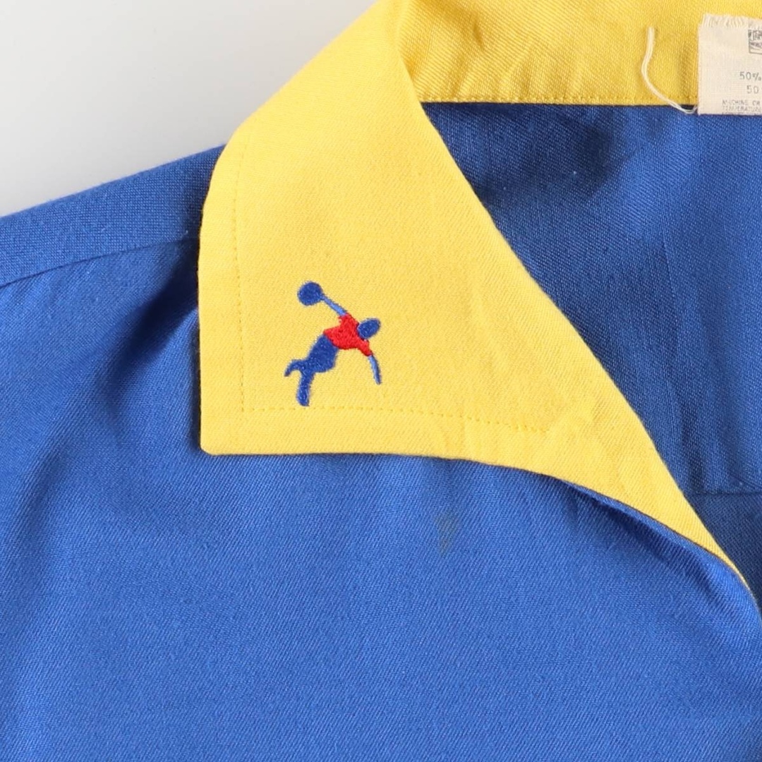 古着 70年代 キングルイ KING LOUIE ツートン イタリアンカラー