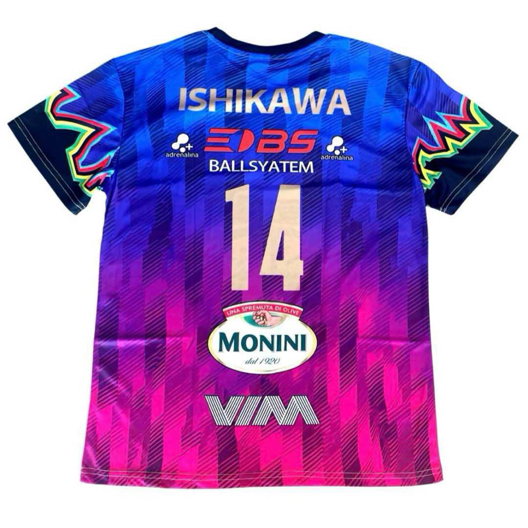 石川祐希 バレーボール ペルージャ ユニフォーム Tシャツ 薄手