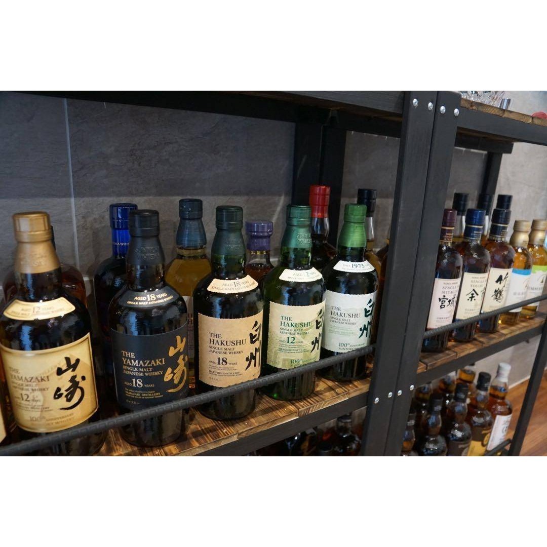 特大ウィスキーラック 飾り棚 ディスプレイラック 男前インテリア 棚