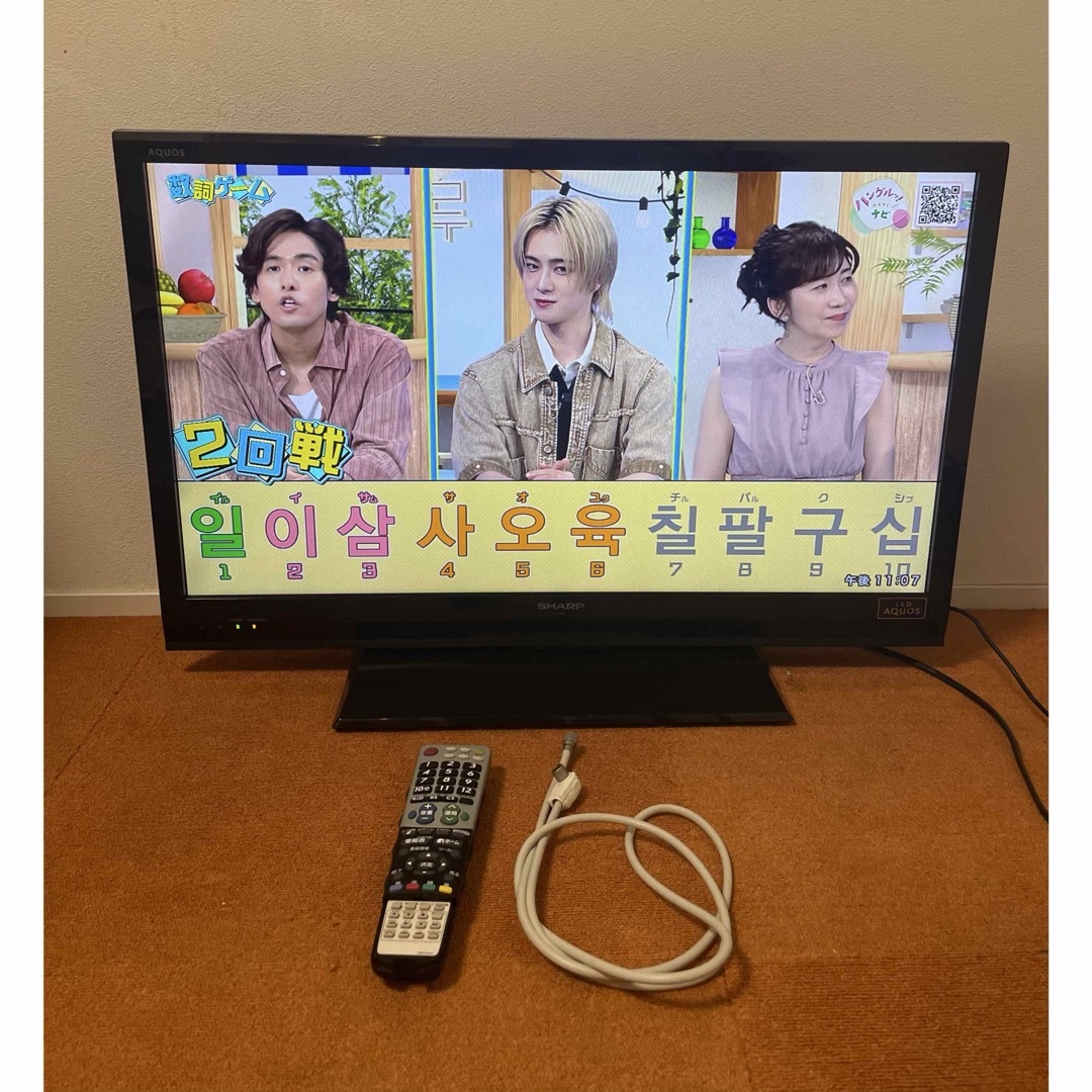 AQUOS - シャープ 液晶テレビ 32V型 AQUOS LC-32H7 TVの通販 by メロン