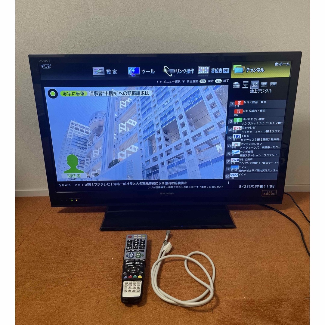 AQUOS - シャープ 液晶テレビ 32V型 AQUOS LC-32H7 TVの通販 by メロン