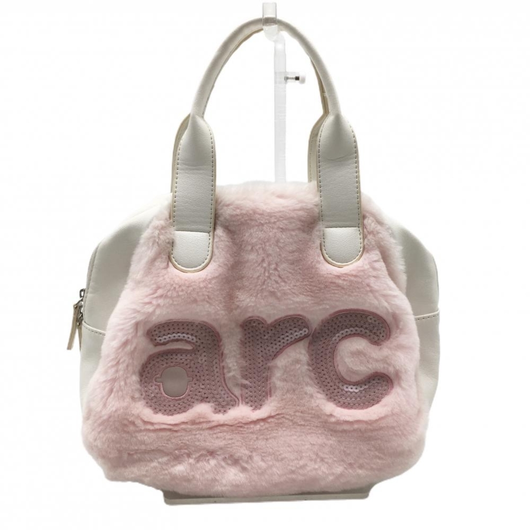 archivio - アルチビオ カートバッグ 白×ピンク ファーゴルフ archivio