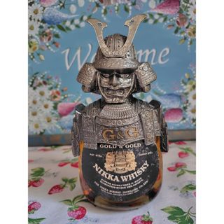 貴重 金属製 NIKKA WHISKY ニッカウヰスキー 鎧 兜 侍 将軍の通販 by