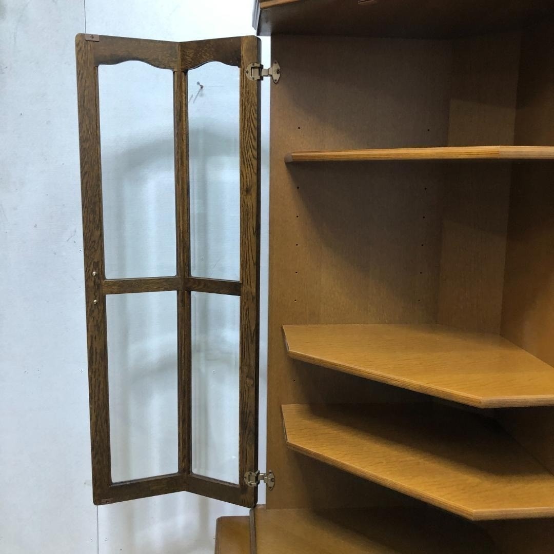 池太木工 池太木工 シャネル コーナー飾棚 ガラスキャビネット 250720