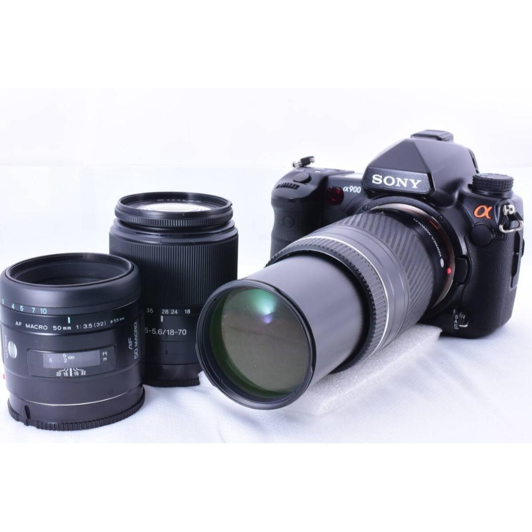SONY - 【超お得セット】Sony ソニー α900 単焦点/標準/超望遠