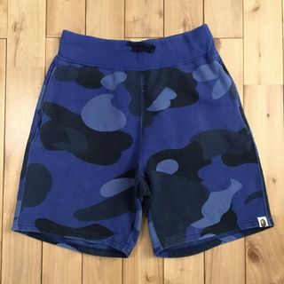 A BATHING APE（ショートパンツ ・ ブルー・ネイビー/青色系）のフリマ