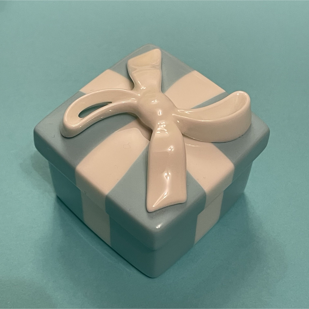 Tiffany & Co. - 未使用保管品 ティファニー ミニ ブルー ボウ