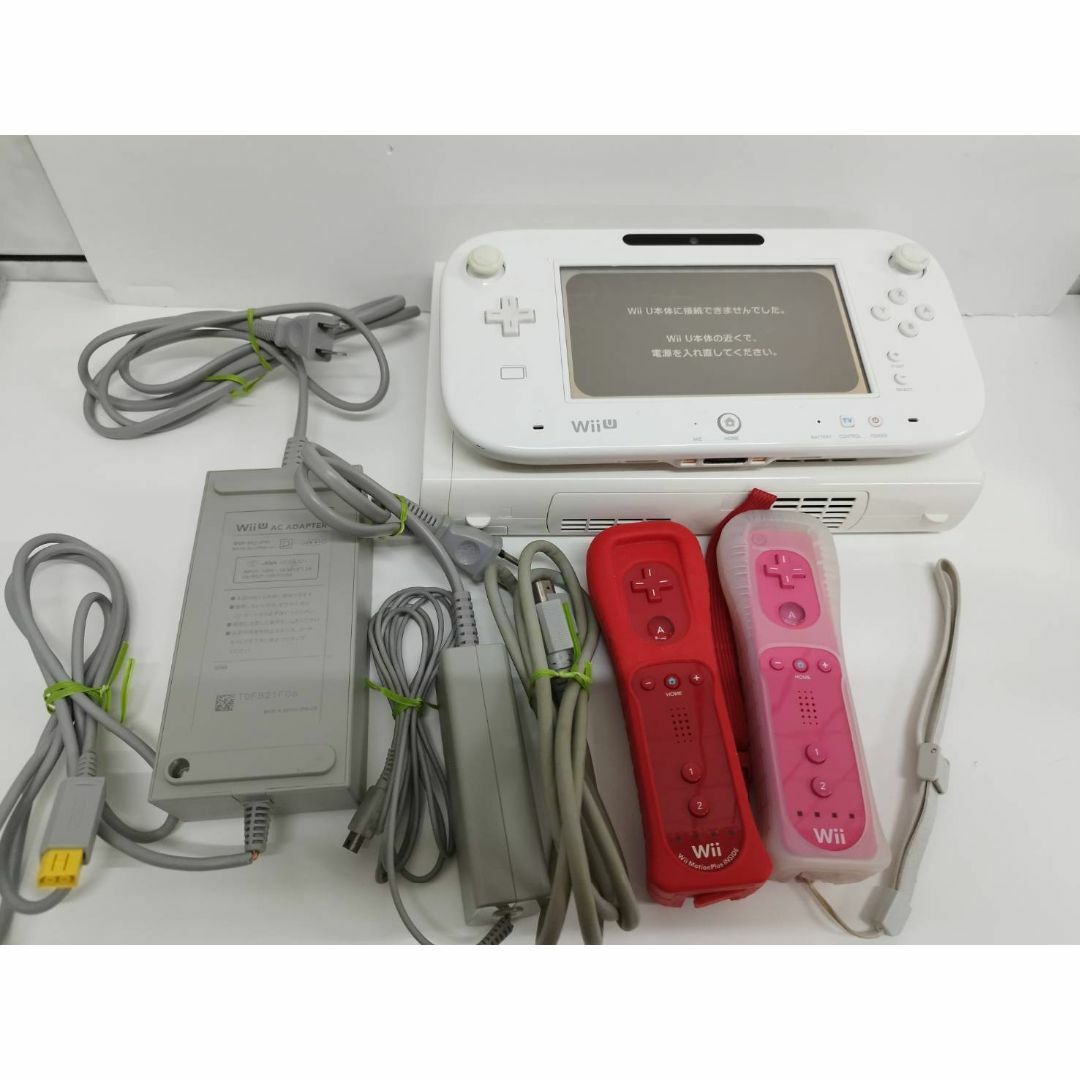 Wii U - 【現状品】Nintendo WiiU/WUP-001/WUP-010/本体セットの通販