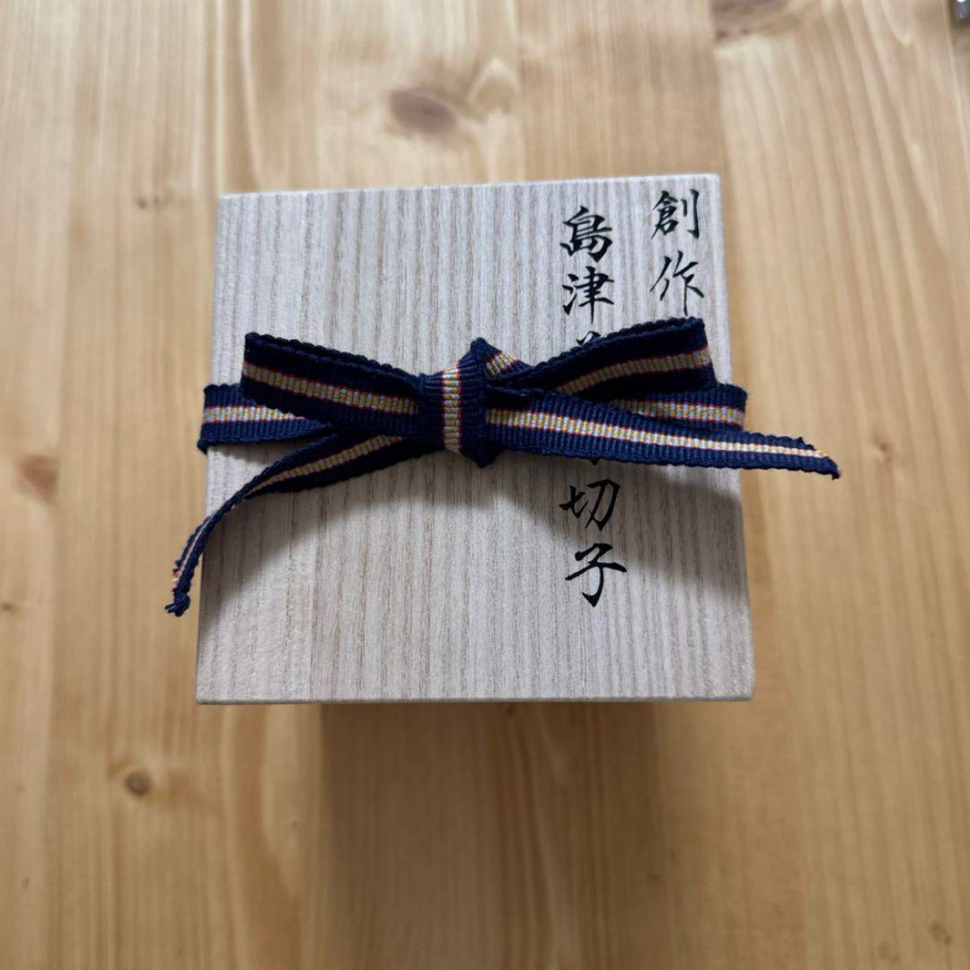 島津薩摩切子 花入れ 藍色の通販 by ももぴろ※2月12日〜17日は