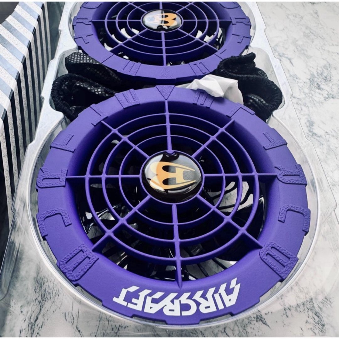 BURTLE - 完売 新品未使用 バートル ファン ジェットパープル AC08-2