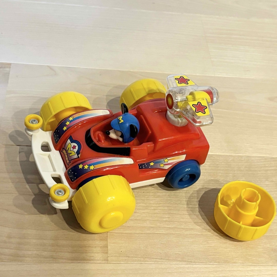 Disney - TOYBOX ミッキーマウスモーターレーシングカー 車 平成レトロ