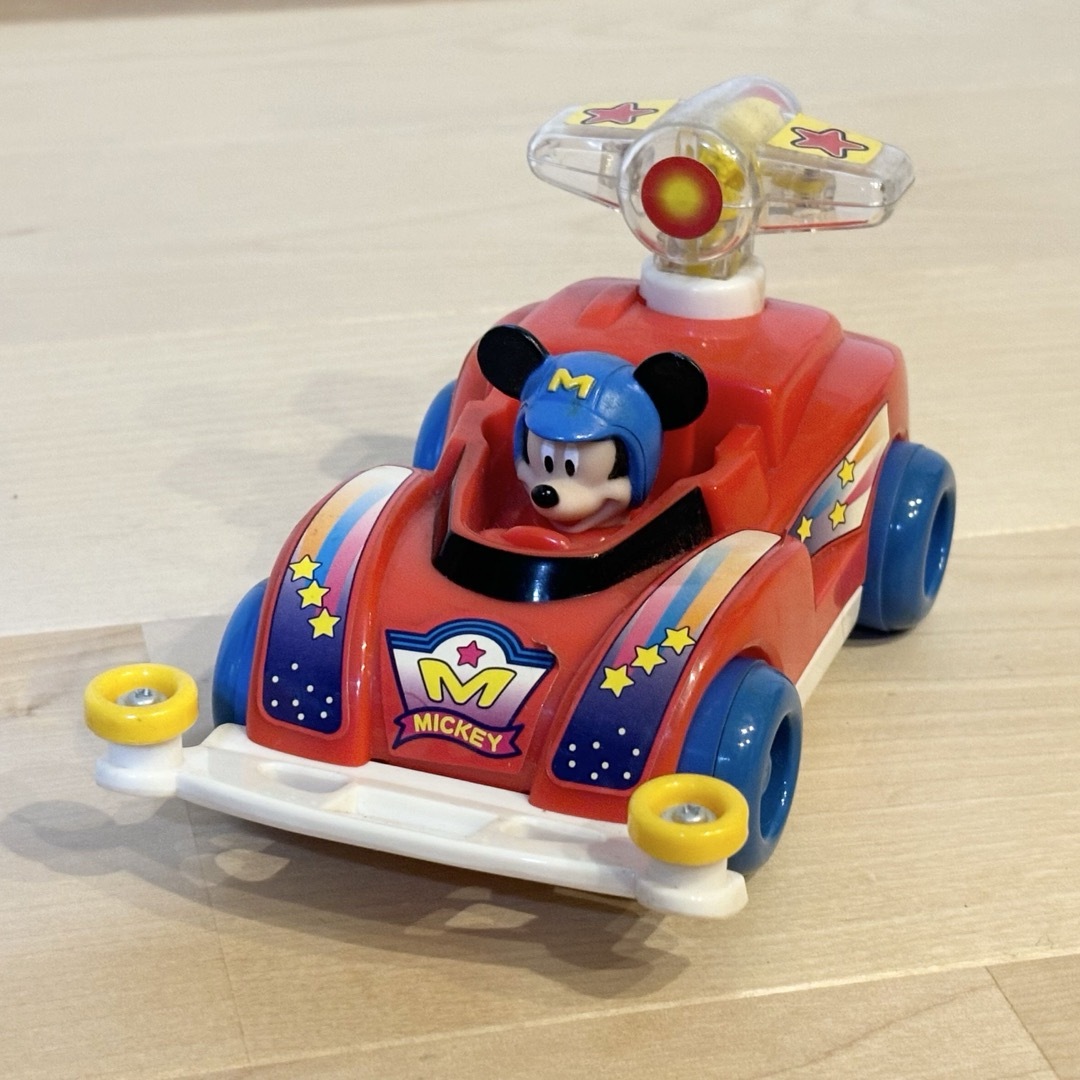 Disney - TOYBOX ミッキーマウスモーターレーシングカー 車 平成レトロ