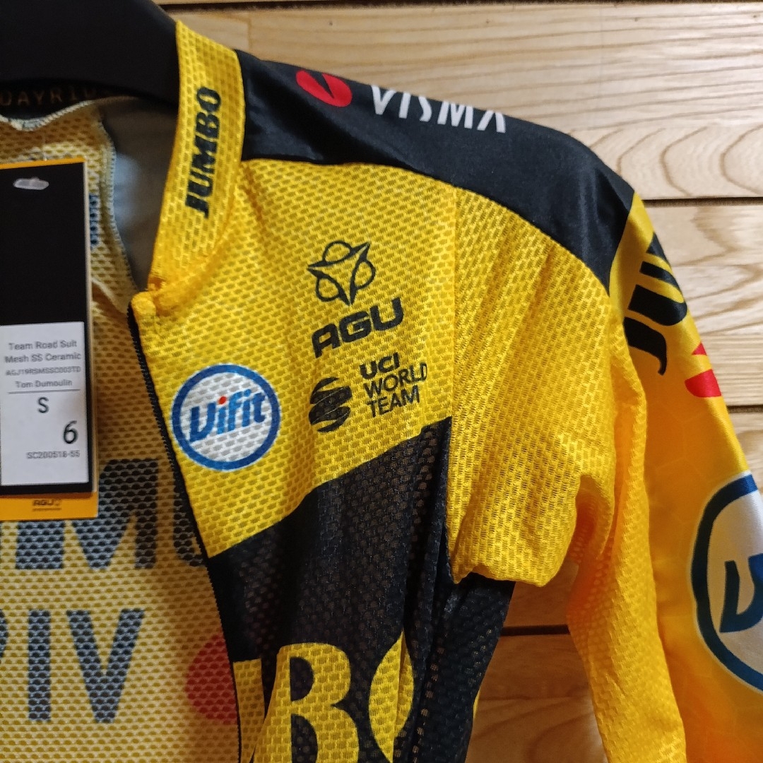 支給品 Jumbo visma メッシュロードスーツ トムデュムラン ヴィスマの