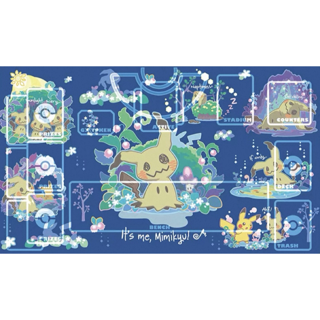 ポケモン - ポケモンカードゲーム ラバープレイマット ミミッキュの