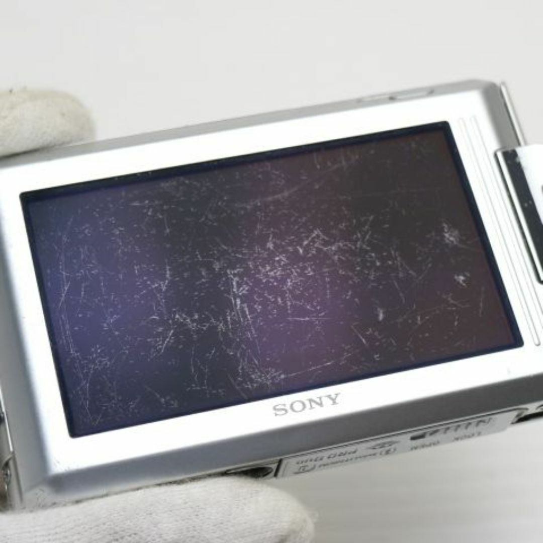 SONY - 良品中古 Cyber-shot DSC-T77 シルバー M777の通販 by エコスタ