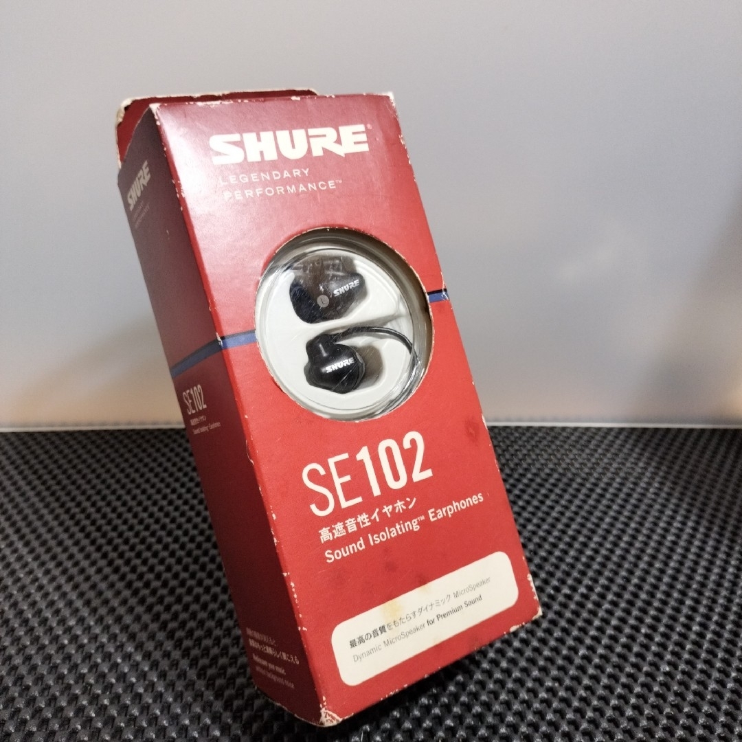 SHURE - 新品未開封 SHURE（シュア）カナル型 高遮音性イヤホン SE102