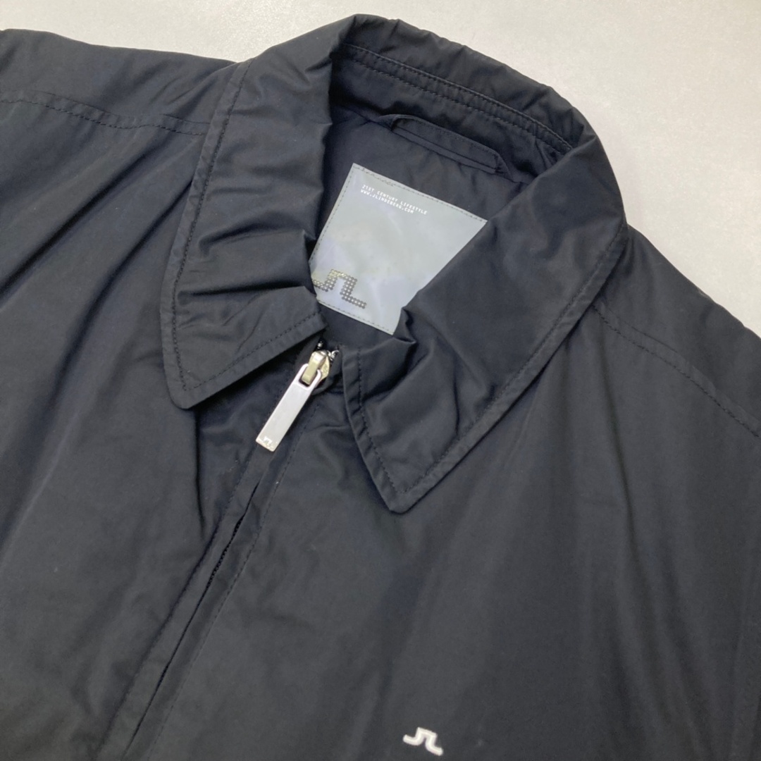 サイズ：M J.LINDEBERG ジェイリンドバーグ 襟付 中綿ジャケット