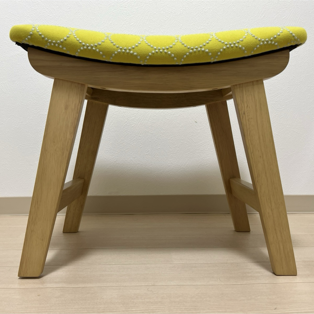 ミナペルホネン スツール タンバリン L4 【イエロー/グレー】 椅子 ベンチ