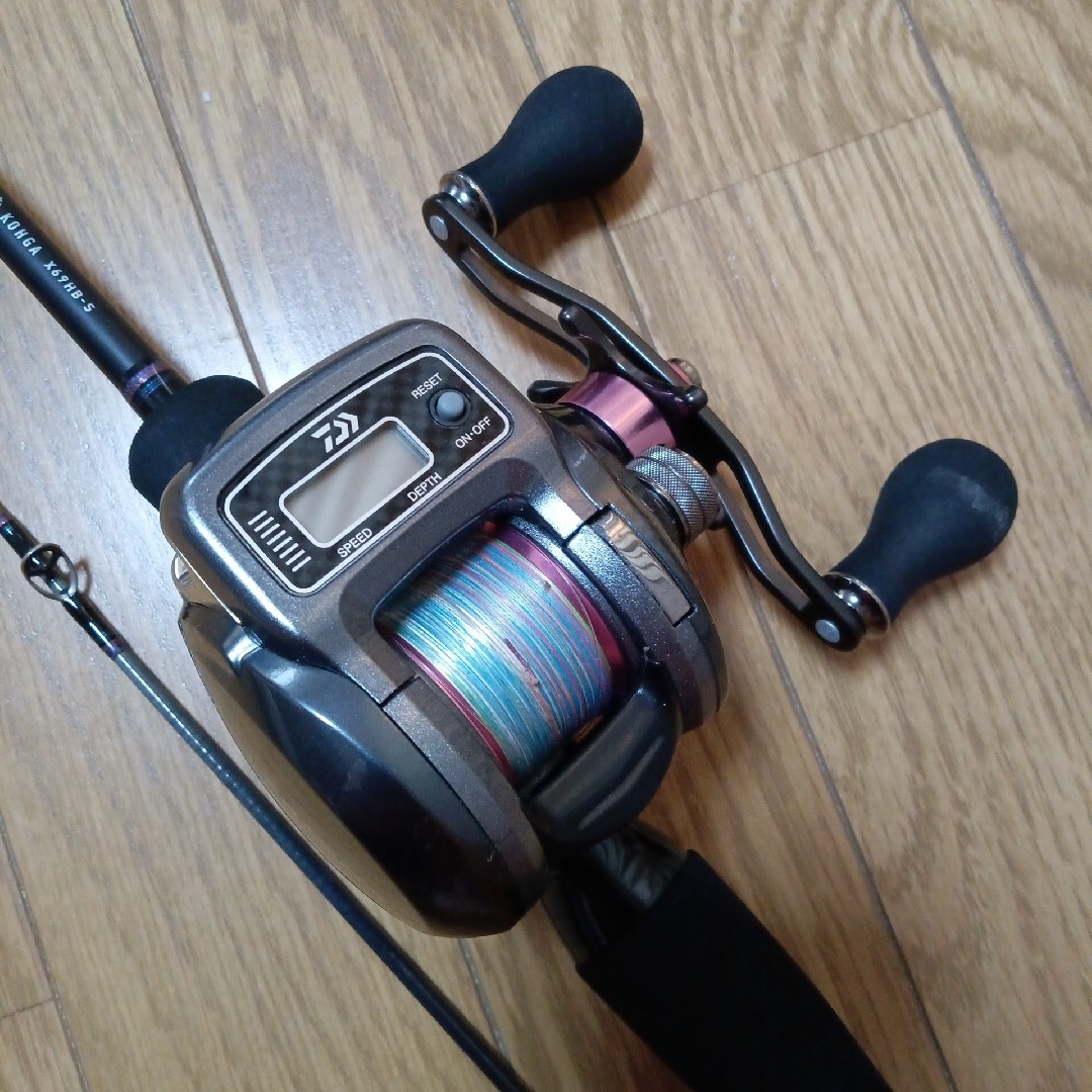 人気ブランド ダイワ 紅牙 タイラバセット ロッド リールの通販 by