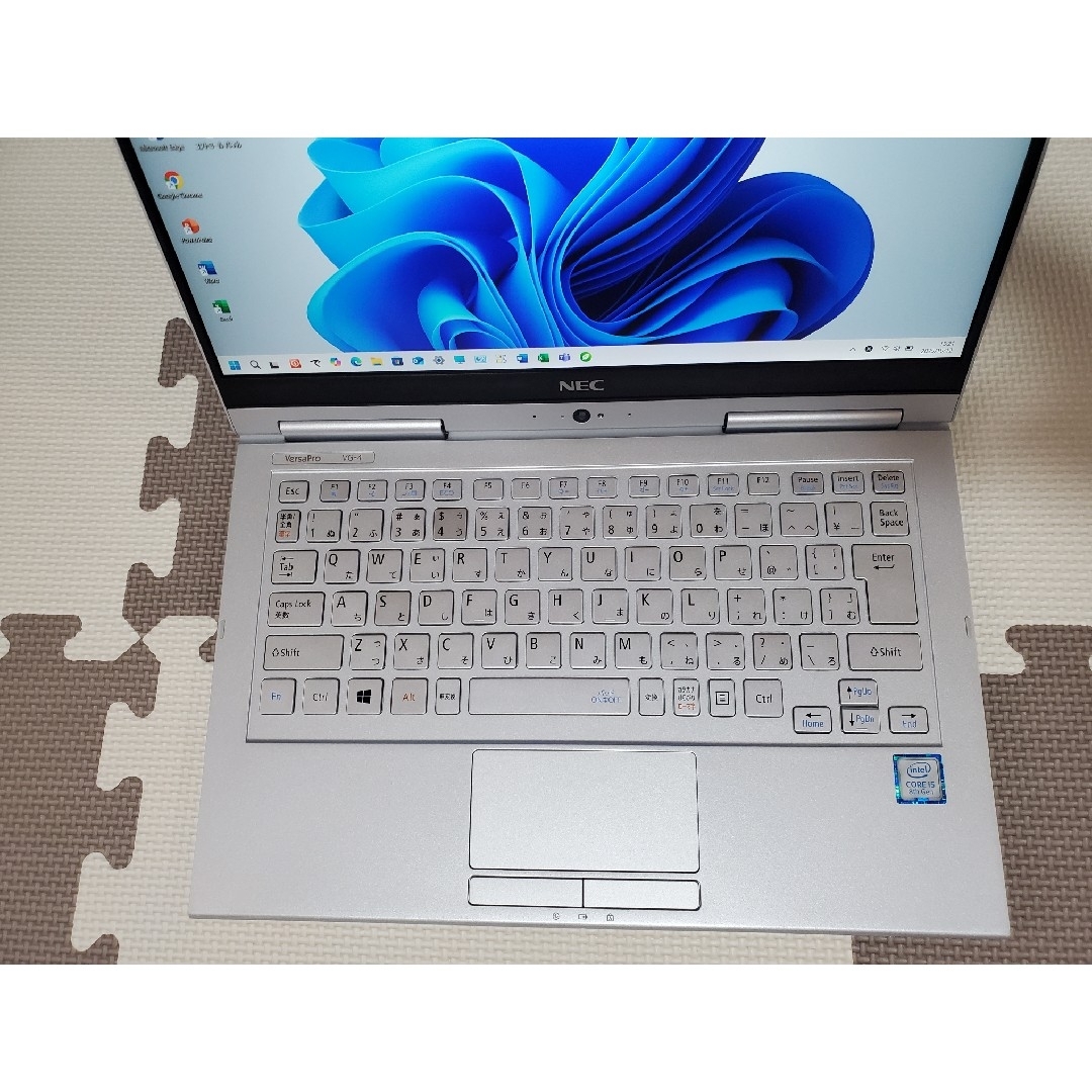 NEC - 【激軽 /2 in 1】第8世代i5 NEC タッチパネル液晶！ノート